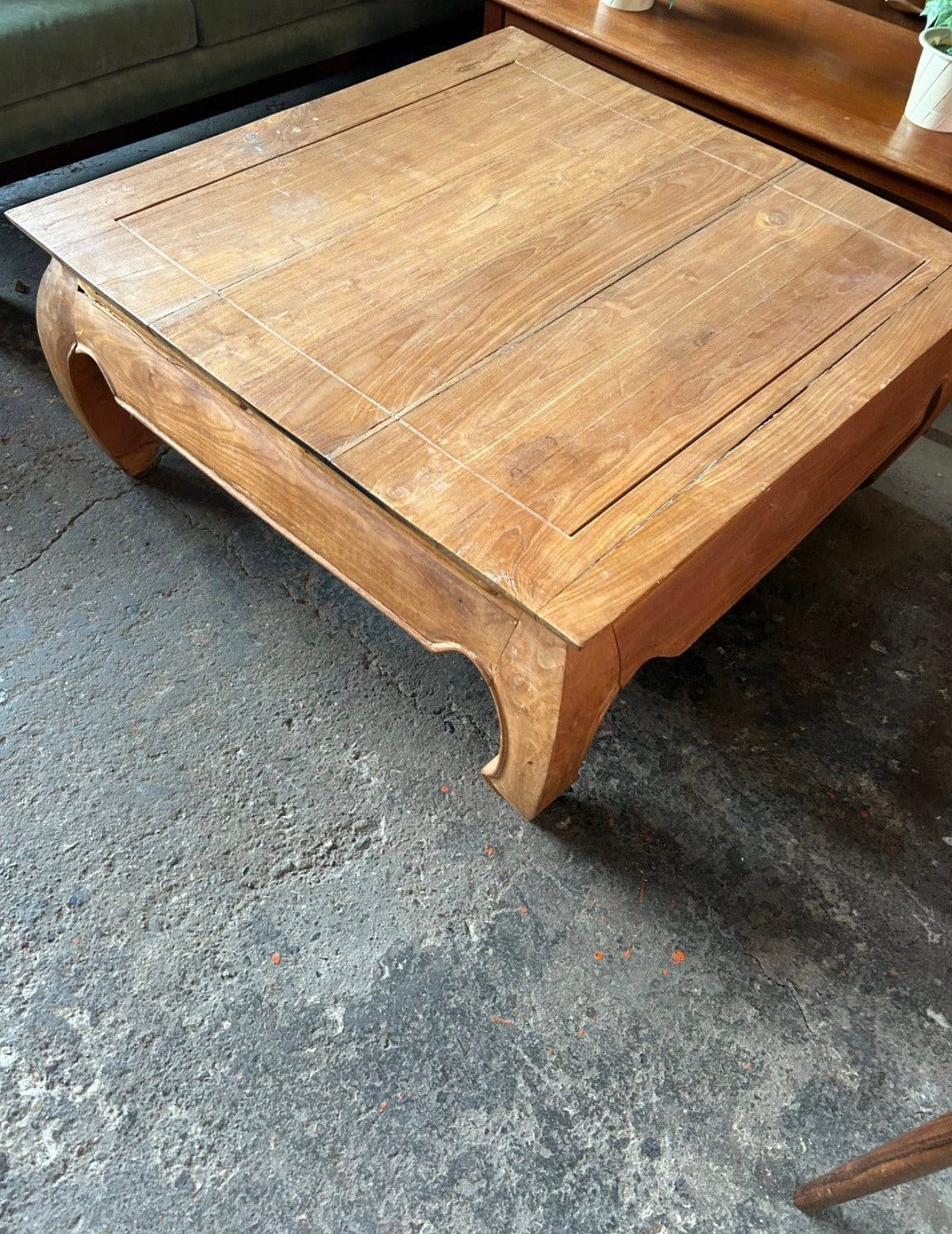 Opium salontafel, Overige materialen, 50 tot 100 cm, Vierkant, Zo goed als nieuw
