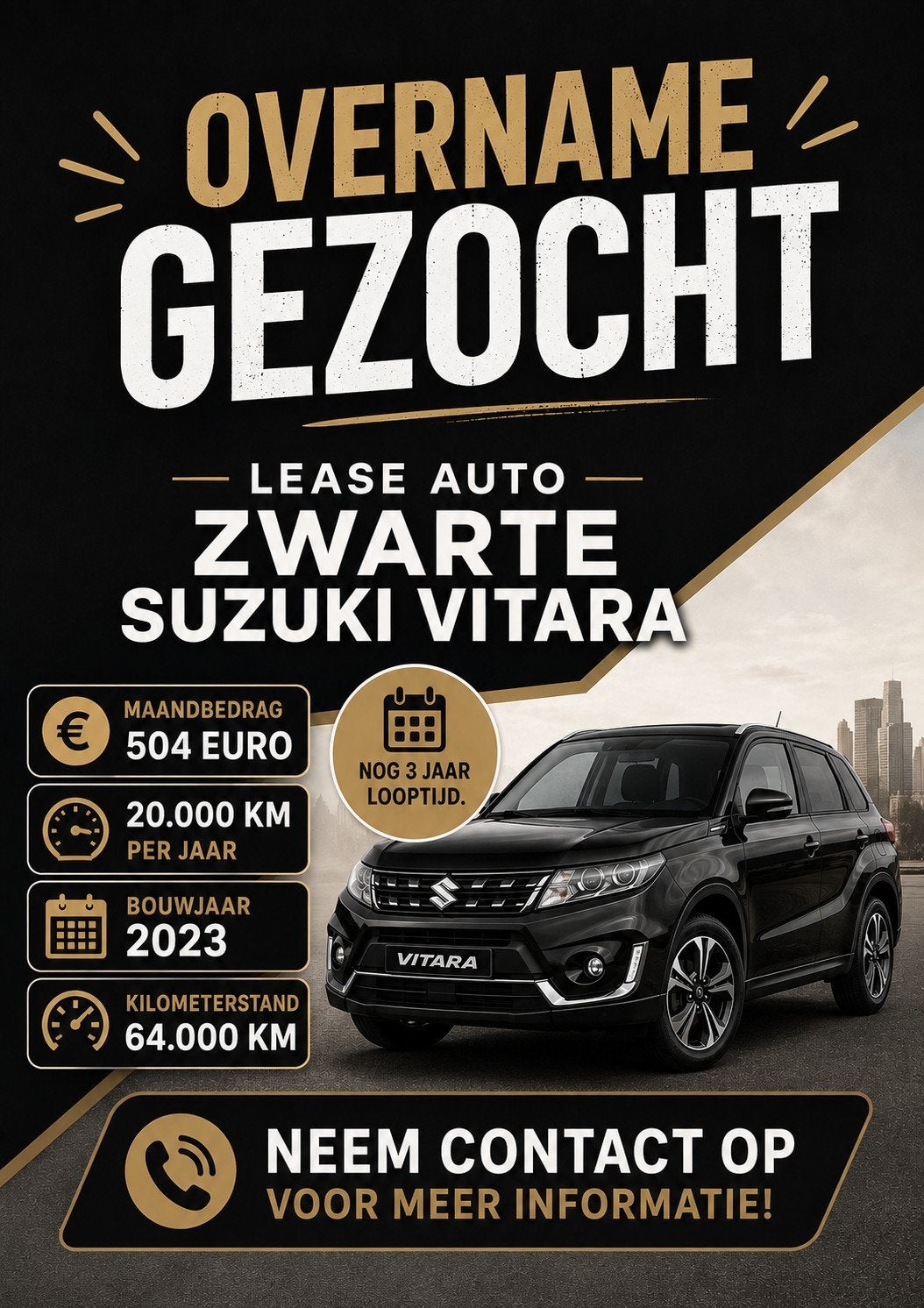 Overname Lease auto, Ophalen