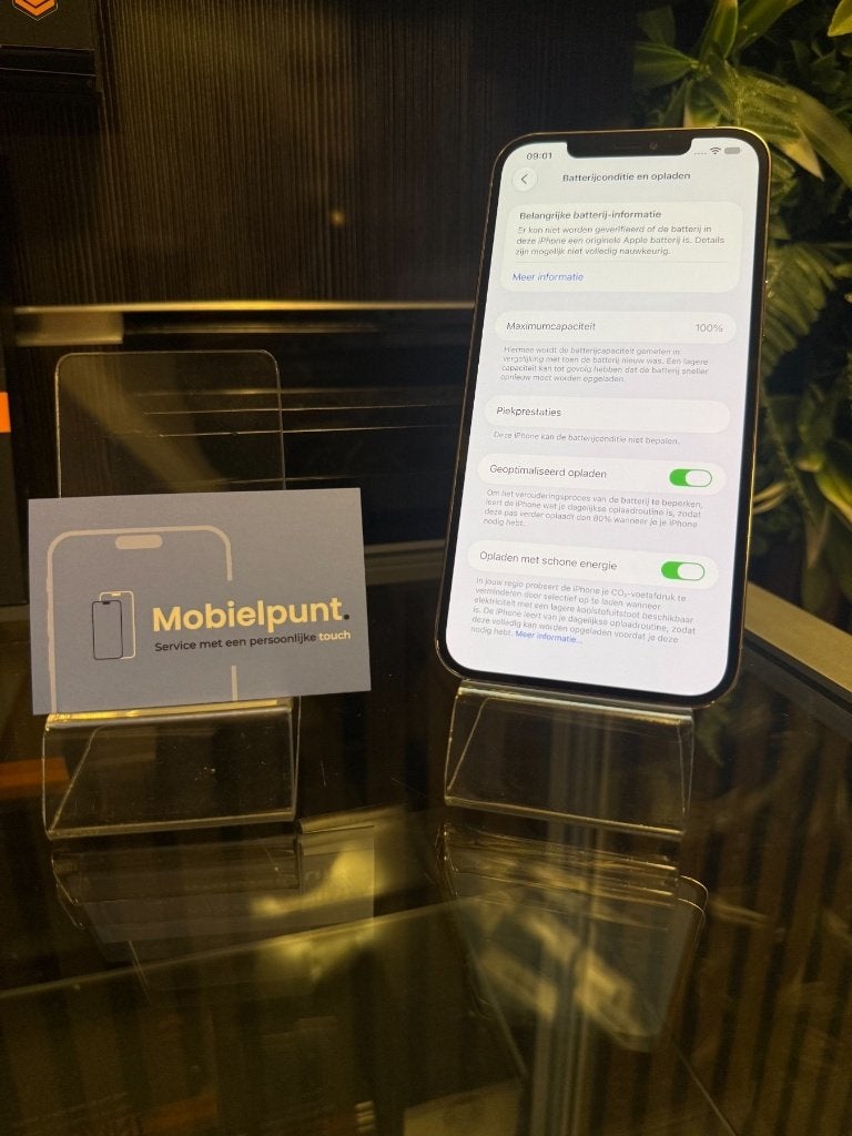iPhone 12 Pro Max 128GB Goud | 12 mnd garantie, Telecommunicatie, Apple Distribution International Ltd., Zonder simlock, https://regulatoryinfo.apple.com/compliance/enquiry