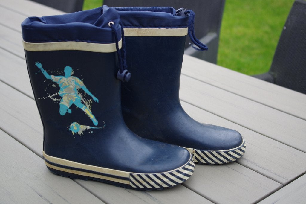 Cortina Regenlaarzen blauw maat 32, Gebruikt, Jongen of Meisje, Ophalen of Verzenden, Laarzen