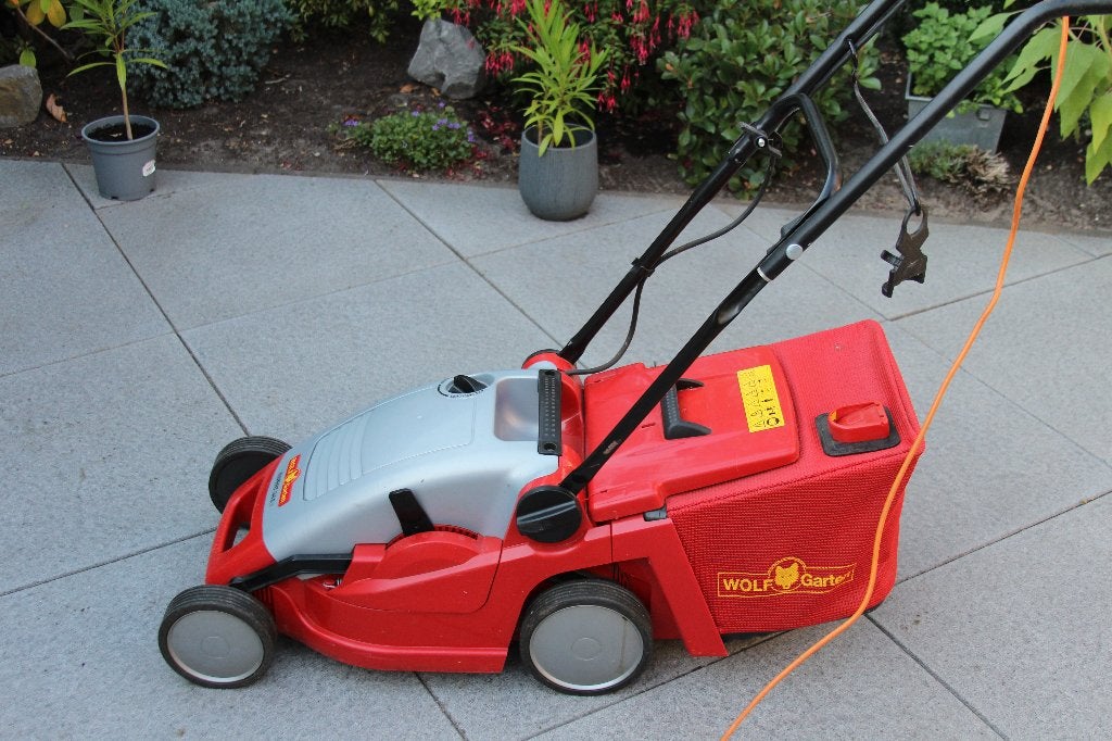 Elektrische grasmaaier WOLF, Ophalen, Cirkelmaaier, Elektrische grasmaaier, 30 t/m 39 cm