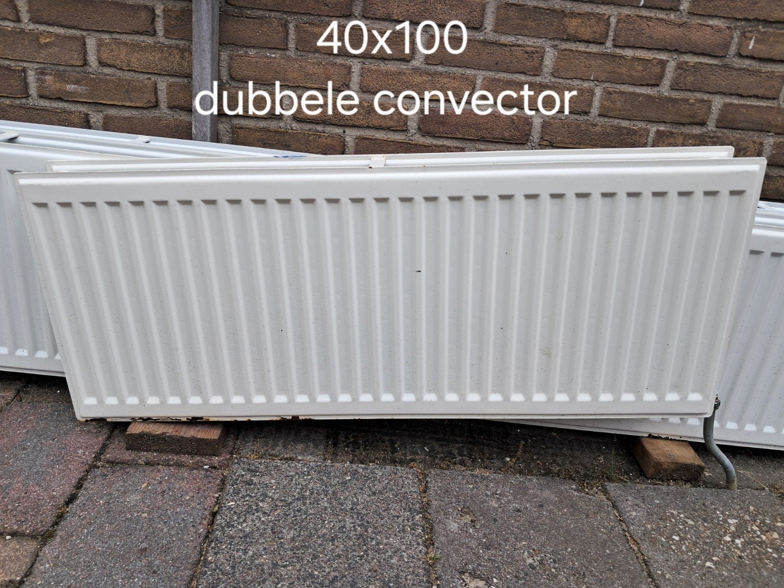 Radiator 40x100cm, Doe-het-zelf en Verbouw, Verwarming en Radiatoren, Ophalen, 30 tot 80 cm, Gebruikt, Radiator