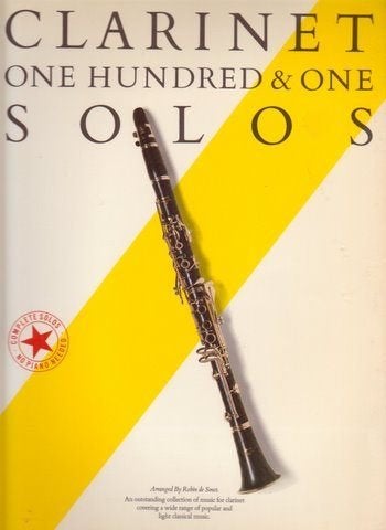 Klarinet-Clarinet:one hundred & one solos (101 solos)-MOOI, Muziek en Instrumenten, Bladmuziek, Ophalen of Verzenden, Gebruikt