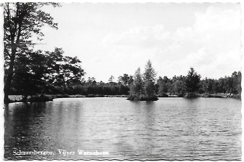 Schaarsbergen Vijver Warnshorn Oude Ansichtkaart ( 1846 ), Ophalen of Verzenden, Voor 1920, Gelopen