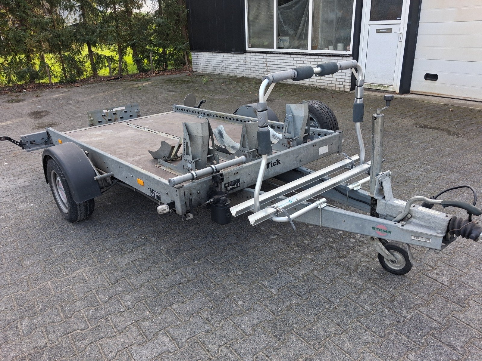 Stema STS 02-1 Motortrailer - Afzinkbaar, Ophalen of Verzenden, Gebruikt