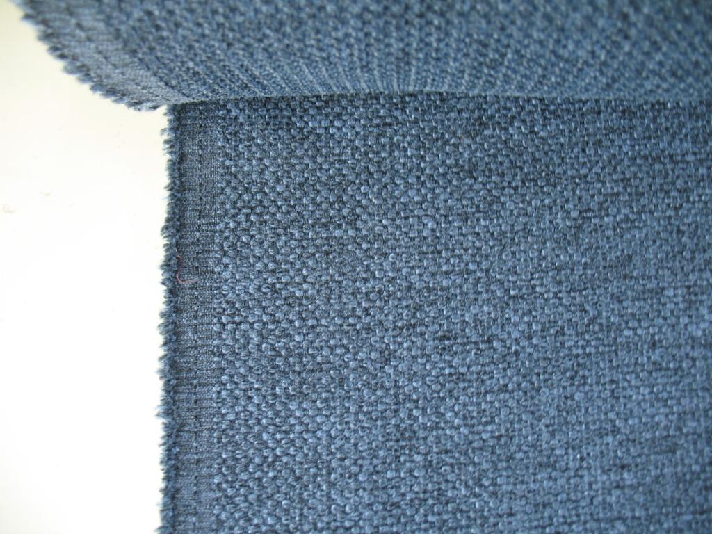 Luum Digi Tweed Ocean; lavendelblauw; 15 meter meubelstof, Blauw, 120 cm of meer, Ophalen of Verzenden, Polyester