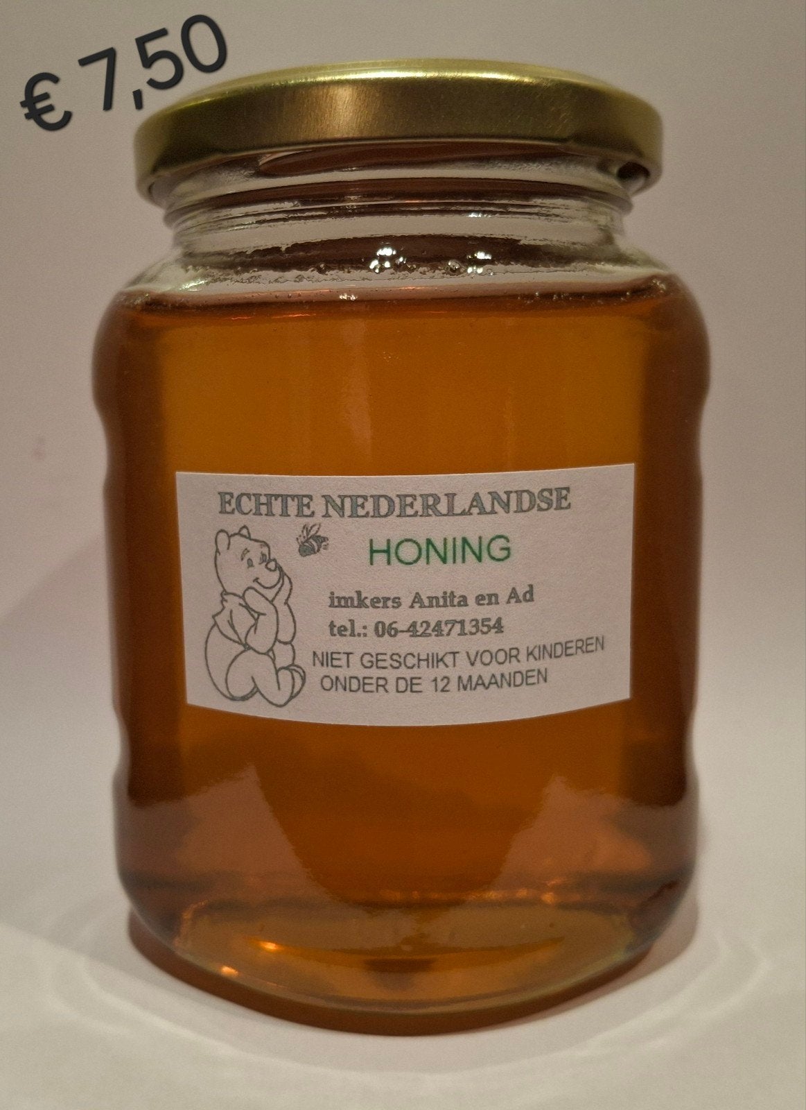(H)eerlijke honing vd imker, Ophalen