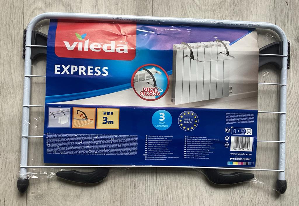 Vileda Express Droogrek Nieuw in verpakking, Ophalen of Verzenden, Overige typen