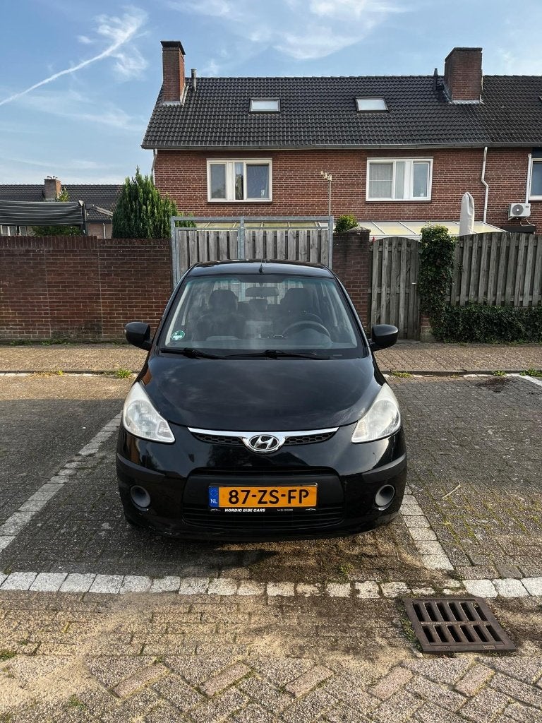 Hyundai i10 1.1 I 5DR 2008 Zwart, Voorwielaandrijving, Stof, 4 cilinders, 400 kg