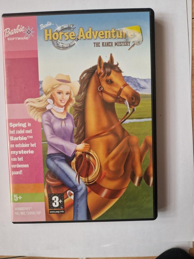 Barbie Horse Adventures: The Ranch Mystery PC CD-ROM, Avontuur en Actie, 1 speler, Ophalen of Verzenden, Zo goed als nieuw