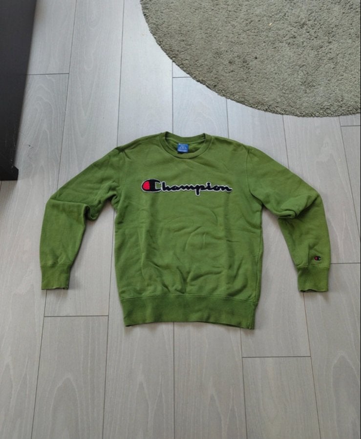 Champion sweater groen maat S, Kleding | Heren, Ophalen of Verzenden, Zo goed als nieuw