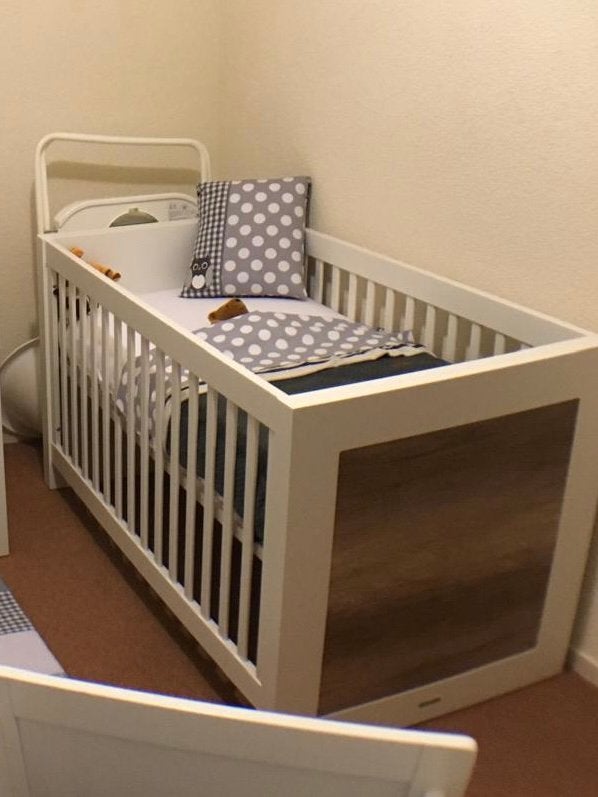 Babybed / peuterbed Kidsmill Long Island 70x140, Ophalen, Zo goed als nieuw, Jongetje of Meisje
