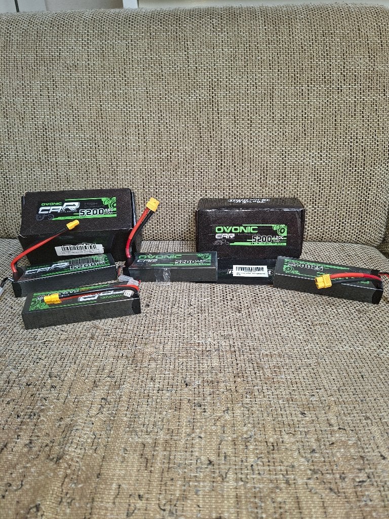Ovanic 5200 50C mAh battery met XT60 aansluiting nieuw, Ophalen, Nieuw, Overige schalen, Onderdeel
