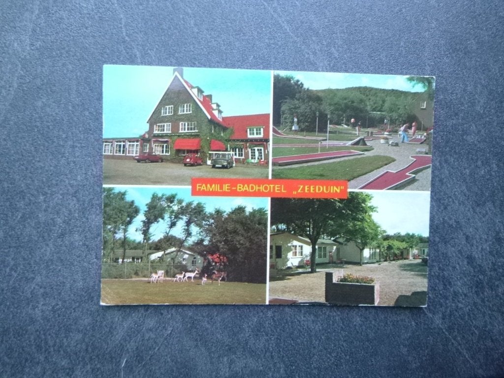 Dishoek, hotel Zeeduin 1976, Verzenden, 1960 tot 1980, Gelopen, Noord-Brabant