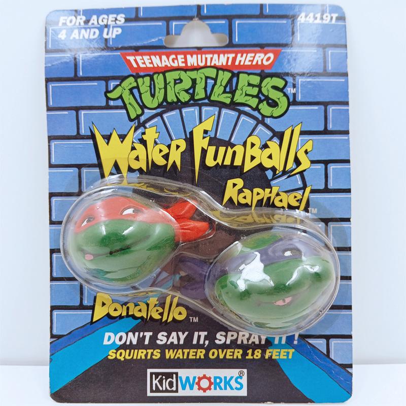 TMNT Raphael & Donatello Mirage Studios 1990 Water Funballs, Ophalen of Verzenden, Nieuw