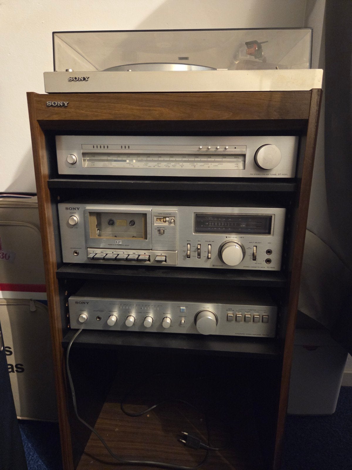 stereo set, Ophalen, Cassettedeck, Sony