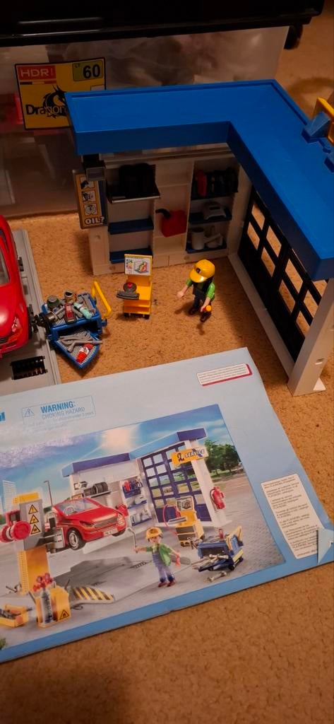 Playmobil Autogarage 70202 - Zo goed als nieuw, Kinderen en Baby's, Speelgoed | Playmobil, Ophalen of Verzenden