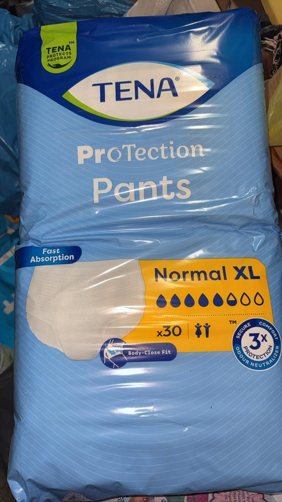 TENA Protection Pants Normal XL - 30 stuks, Ophalen of Verzenden, Nieuw, Jongetje of Meisje