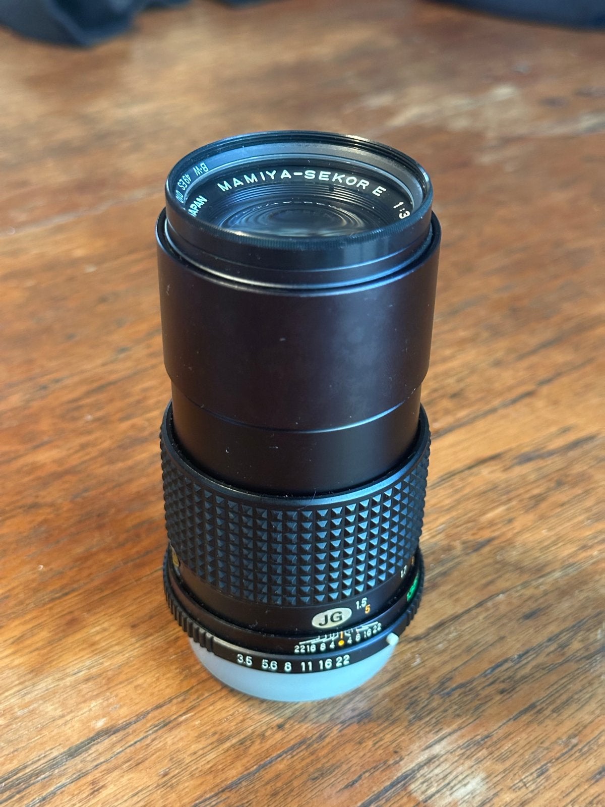 Mamiya-Sekor E 135mm lens, Ophalen of Verzenden, Zo goed als nieuw, Telelens