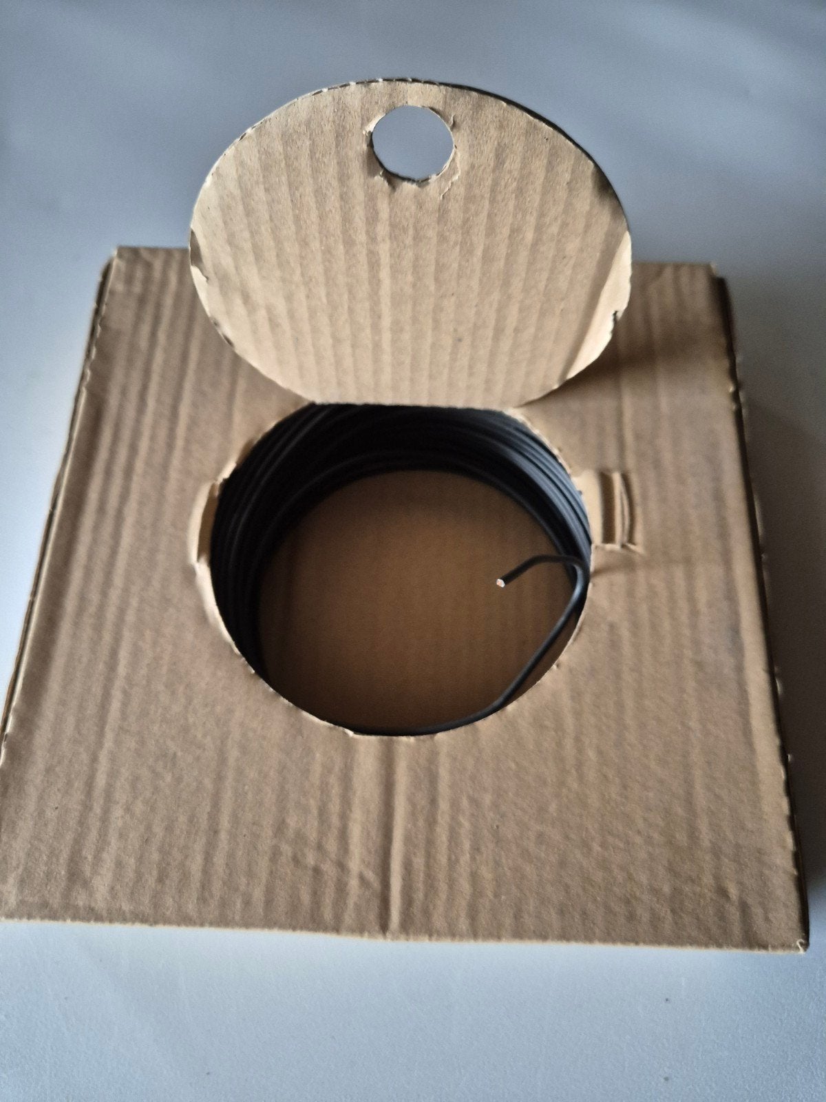 Installatiedraad H07V-U 1,5mm² Zwart - 100m, Ophalen of Verzenden, Nieuw, Kabel of Snoer