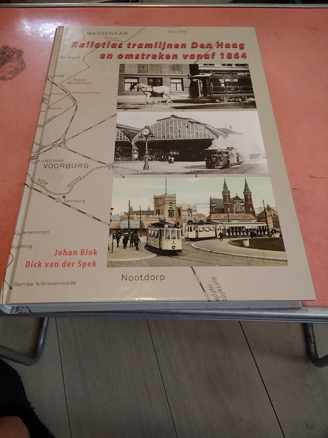 Johan blok Dick van der spek railatlas tramlijnen den haag, Ophalen of Verzenden, Zo goed als nieuw