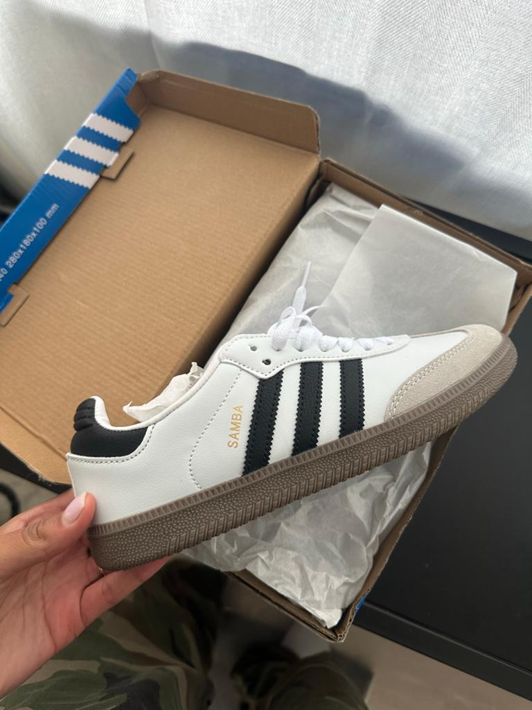 Nieuwe Adidas Samba OG Sneakers, Kleding | Dames, Schoenen, Ophalen of Verzenden, Nieuw, Wit, Sneakers of Gympen