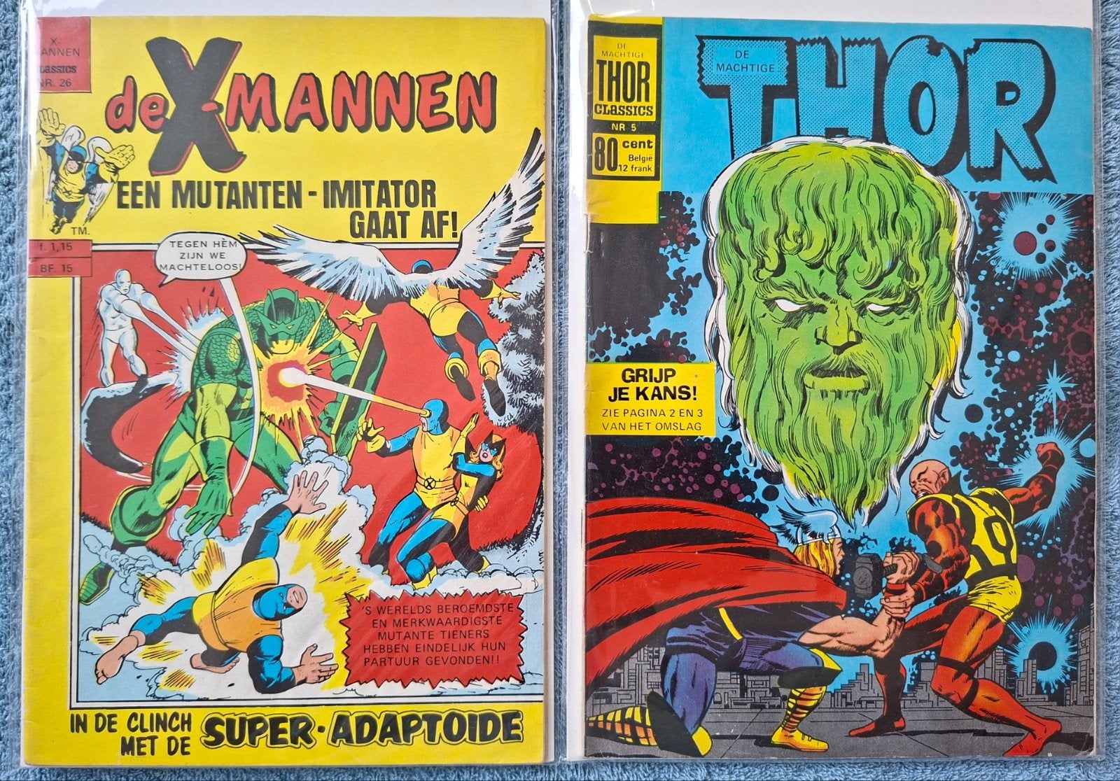 VINTAGE CLASSICS / COMICS. 3 EURO PER STUK. X-MANNEN, THOR., Boeken, Meerdere comics, Ophalen of Verzenden, Gelezen, Amerika