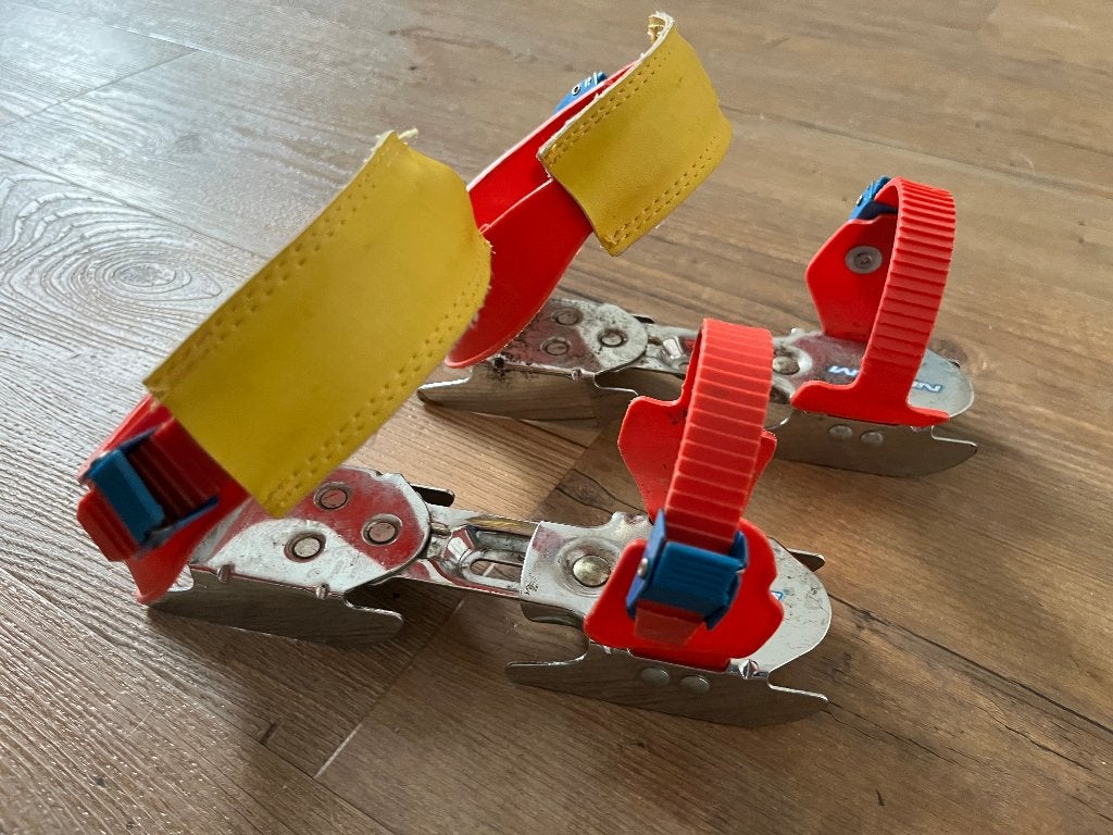 Schaatsen: Nijdam Glij-ijzers Verstelbaar - mt 24 t/m 34, Sport en Fitness, Schaatsen, Ophalen of Verzenden, Zo goed als nieuw