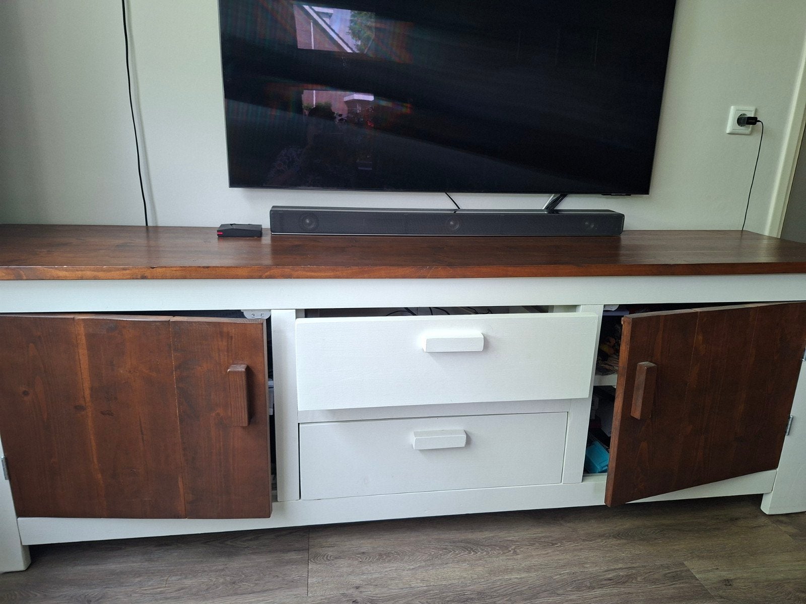 tv kast, Ophalen, 25 tot 50 cm, 200 cm of meer