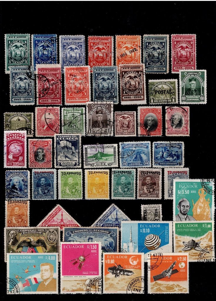 Ecuador,  Postfris en gestempeld, Verzenden, Postfris, Zuid-Amerika