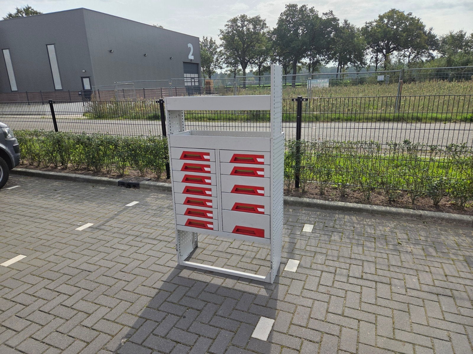 opruiming alleen zaterdag flexmo bedrijfswageninrichting, Auto diversen, Ophalen