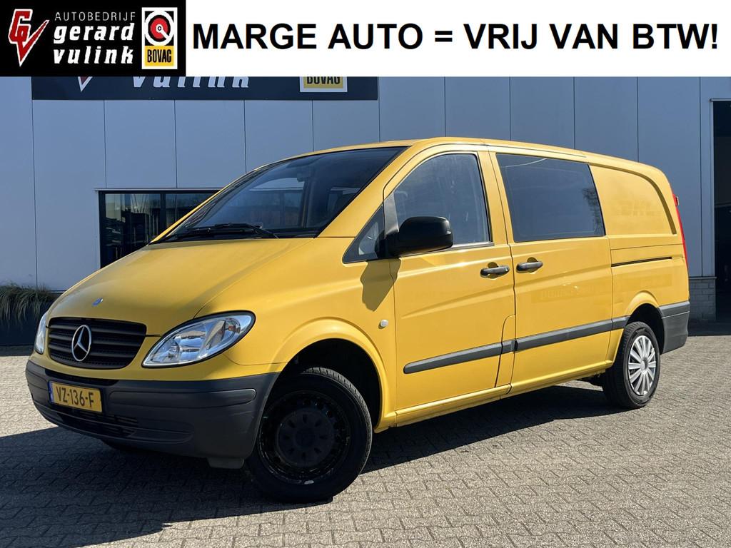 Mercedes-Benz Vito 111 CDI 320 Lang MARGE CRUISE APK TOT 12-, Auto's, Automaat, Gebruikt, 2000 kg, 116 pk