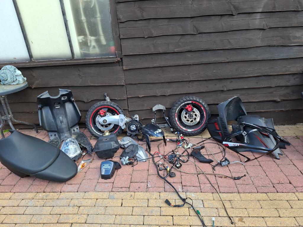 Diverse onderdelen voor TGB Bullet scooter, Fietsen en Brommers, Ophalen
