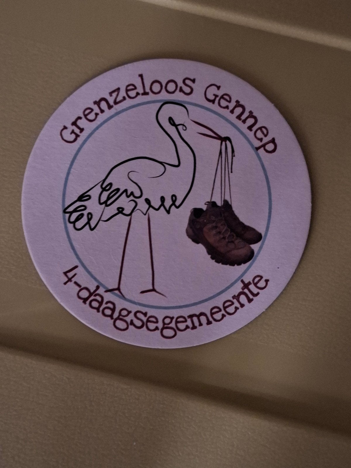 bierviltje Gennep vierdaagse Nijmegen, Ophalen of Verzenden, Viltje(s), Overige merken