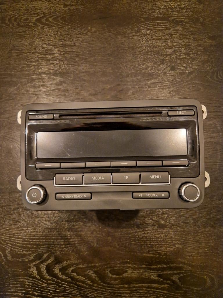 VW RCD 310 Radio CD-speler - Origineel onderdeel, Ophalen of Verzenden, Gebruikt