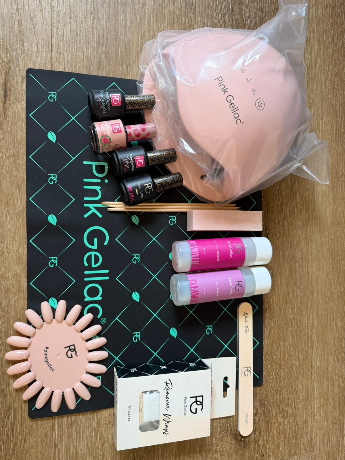 Pink Gellac - Startersset XL compleet, Ophalen, Overige kleuren, Nieuw, Handen en Nagels