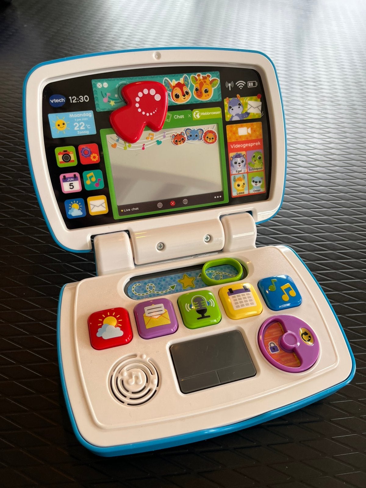 Vtech laptop, Kinderen en Baby's, Speelgoed | Vtech, Ophalen, Zo goed als nieuw, 6 maanden tot 2 jaar