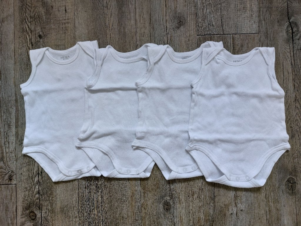 Rompers mouwloos maat 62/68 (Hema), Nacht- of Onderkleding, Gebruikt, Jongetje of Meisje, Ophalen of Verzenden