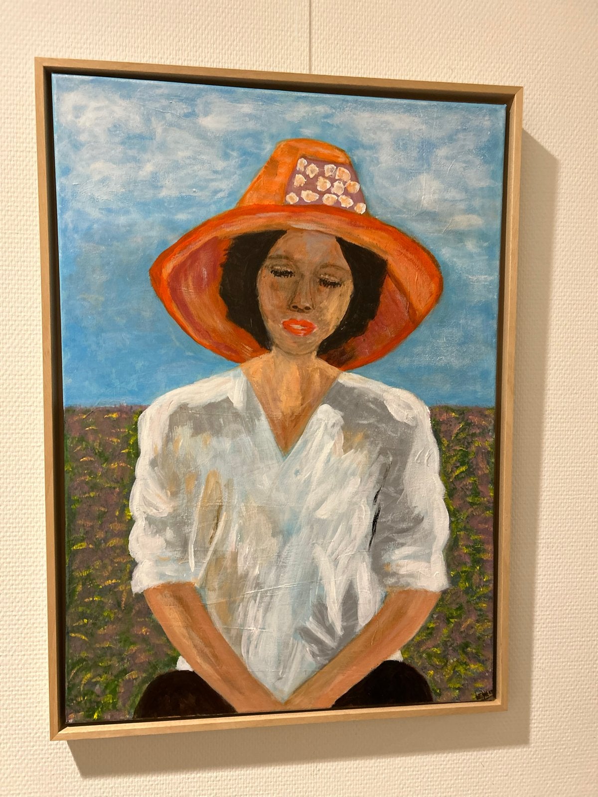 Diverse schilderijen handgemaakt., Antiek en Kunst, Kunst | Schilderijen | Klassiek, Acrylverf, Portret of Personen, Expressionistisch