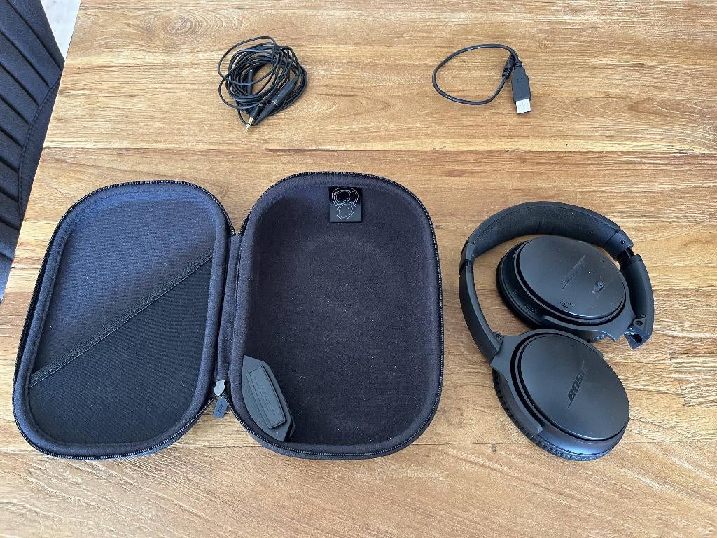 Bose QuietComfort 35 Draadloze koptelefoon, Audio, Tv en Foto, Koptelefoons, Ophalen, Zo goed als nieuw, Overige merken, Draadloos
