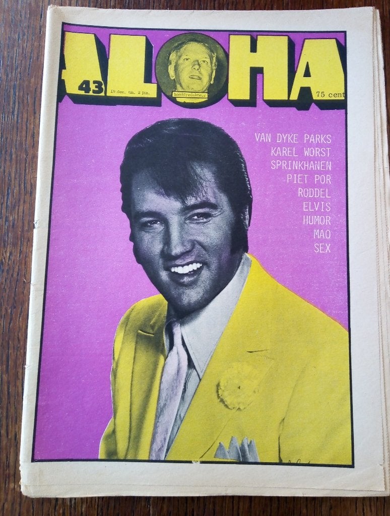 aloha nr.43 *1970*-Elvis presley cover, Ophalen of Verzenden, Gelezen, Muziek, Film of Tv
