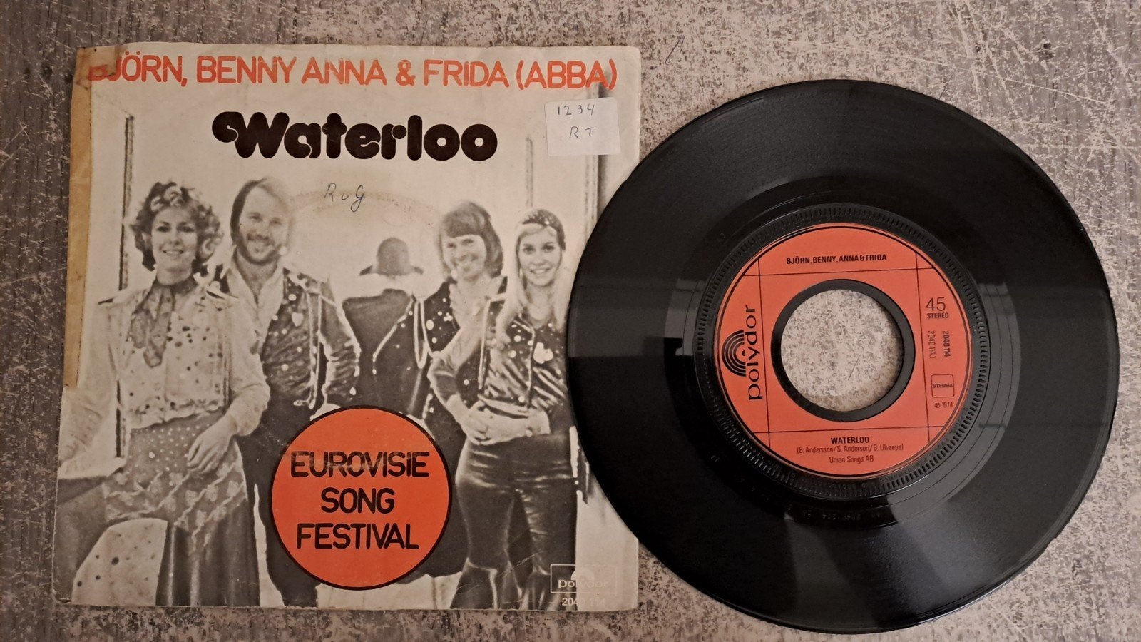 Abba  - waterloo, Gebruikt, 7 inch, Pop, Fotohoes
