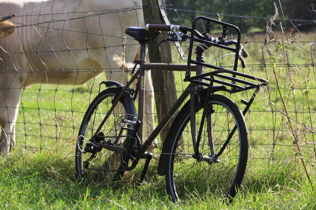 Transportfiets "vintage" look  maat 50, Ophalen, Velgrem, Versnellingen, 49 tot 53 cm
