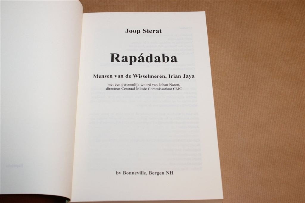 Rapádaba — Mensen van Wisselmeren, Iriana Jaya, Papoea, Ophalen of Verzenden, Zo goed als nieuw, Azië