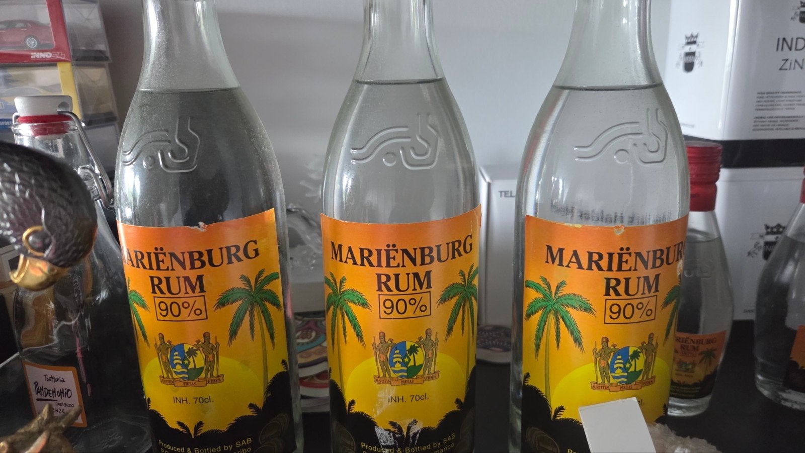 Palm mariënburg rum 90% 2011, Ophalen of Verzenden