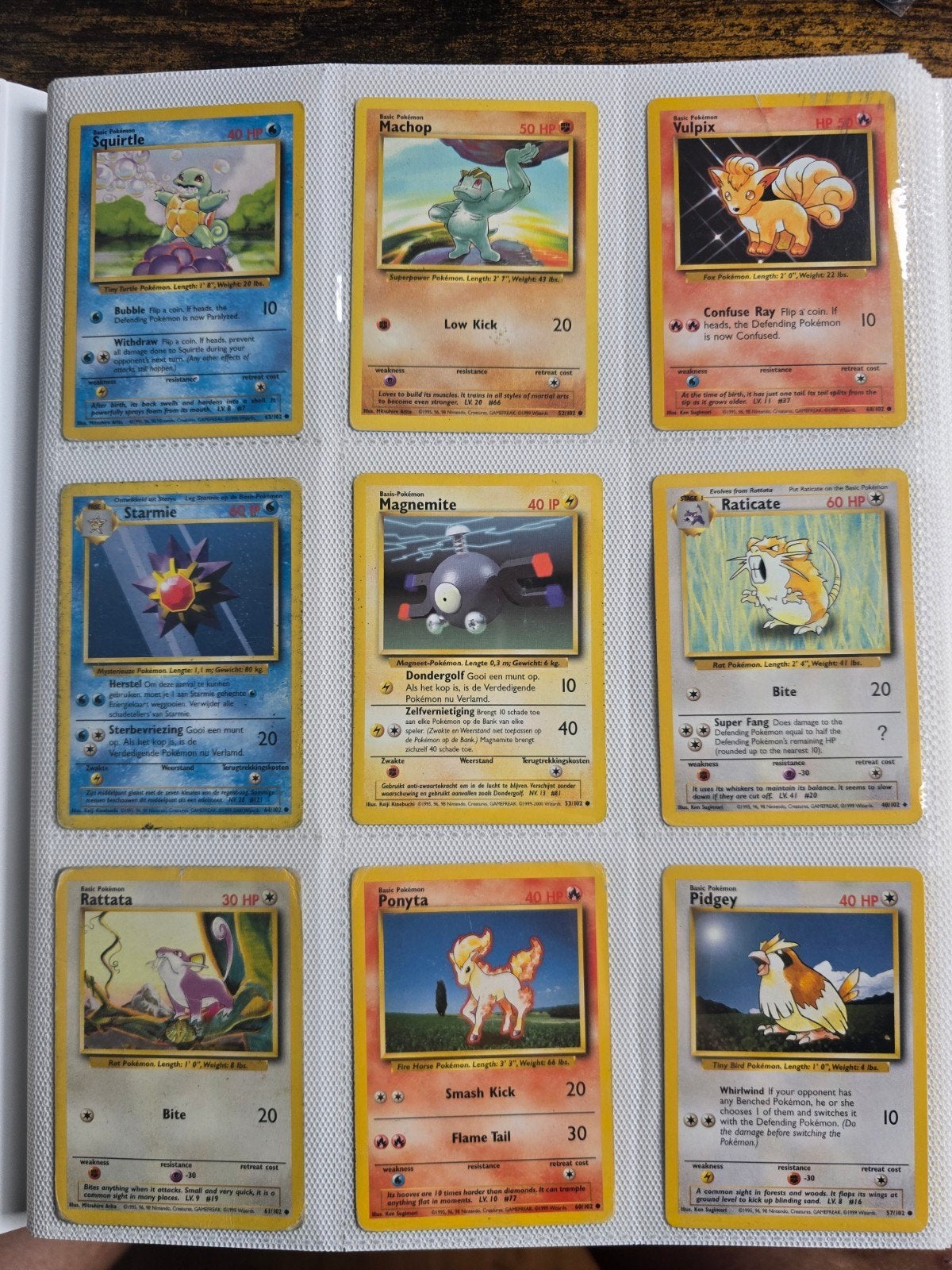 Oude Pokémon kaarten - Diverse zeldzame kaarten, Ophalen of Verzenden, Gebruikt, Meerdere kaarten