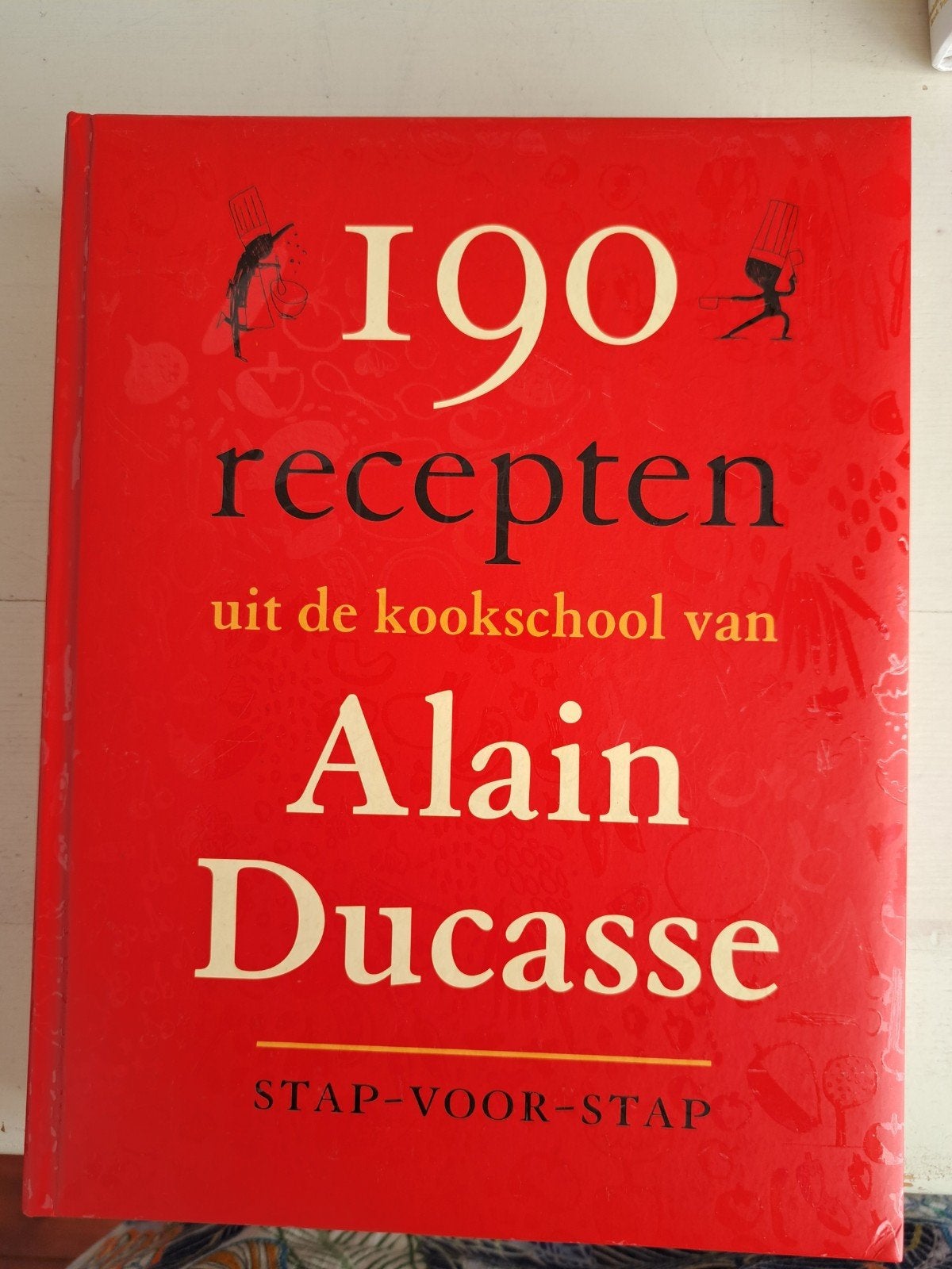 190 recepten uit de kookschool van Alain Ducasse, Boeken, Kookboeken, Hoofdgerechten, Alain Ducasse, Ophalen of Verzenden, Zo goed als nieuw
