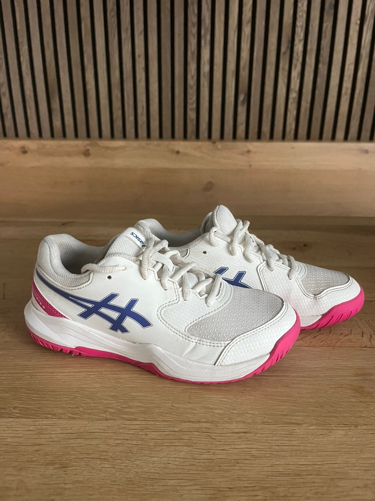 Padelschoenen dames Asics gel-dedicate 8 maat 37, Sport en Fitness, Padel, Ophalen of Verzenden, Zo goed als nieuw, Padelschoenen