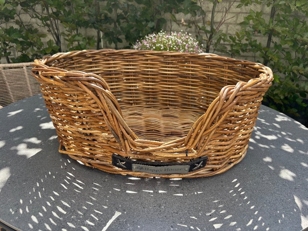 Hondenmand riet Happy House (gratis), Ophalen, Gebruikt, Riet