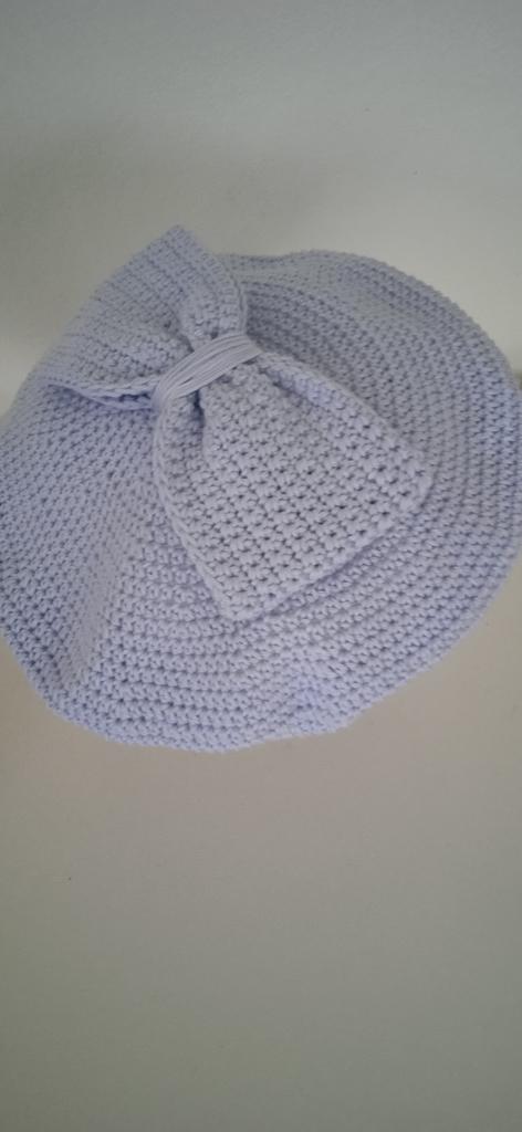Baret, gehaakt/ de Haakboetiek, Ophalen of Verzenden, Nieuw, Meisje, Hoed